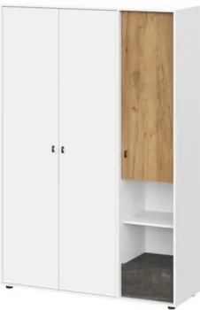 SV-Мебель МС Анри К 00-00108917 (белый текстурный/дуб золотой/железный камень)