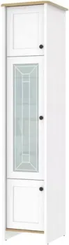 Stolline Тифани со стеклом СТЛ.305.11 (дуб небраска/белый)
