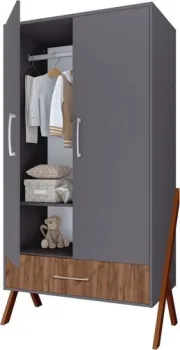 Polini Kids Porto 3100 0002573.164 (графит/дуб крафт)