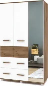 Modern Виора В33 (табачный дуб/белый)