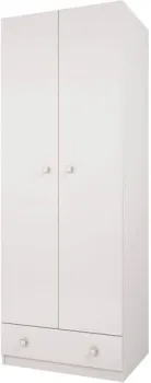 Polini Kids Simple двухсекционный с 1 ящиком 0001302.9 (белый)