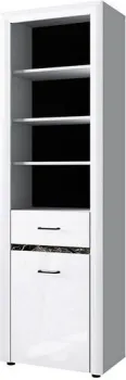 Anrex Whiteblack 1D1S (белый/белый глянец)