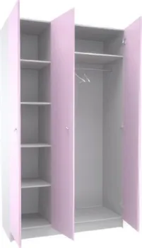 МДК Феникс СК3Ф-СР 3-х створчатый 1200x490x1980 (светло-розовый)