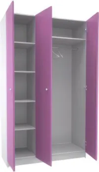 МДК Феникс СК3Ф-Р 3-х створчатый 1200x490x1980 (розовый)