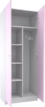 МДК Феникс СК2Ф-СР 2-х створчатый высокий 800x490x1980 (светло-розовый)