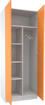 МДК Феникс СК2Ф-О 2-х створчатый высокий 800x490x1980 (оранжевый)