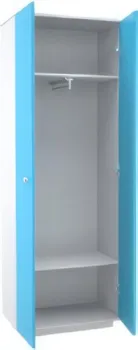 МДК Феникс ГШ3Ф-Г 2-х створчатый 650x370x1800 (голубой)