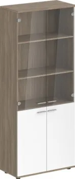 Norden Высокий SG.811.OD.WH.GL (белый/дуб темный)