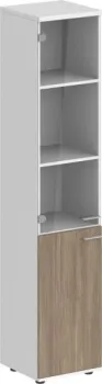 Norden Высокий левый SG.812.WH.OD.GL.L (белый/дуб темный)