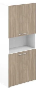 Norden Высокий с нишей SG.841.WH.OD.OD (белый/дуб темный)