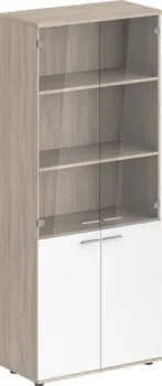 Norden Высокий SG.801.OL.WH.GL (белый/дуб светлый)