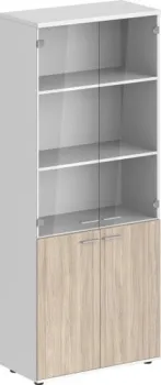 Norden Высокий SG.801.WH.OL.GL (белый/дуб светлый)