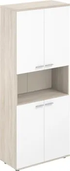Norden Высокий с нишей SG.841.OL.WH.WH (дуб светлый/белый)