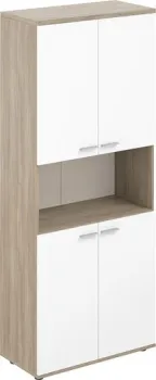 Norden Высокий с нишей SG.841.OD.WH.WH (дуб темный/белый)