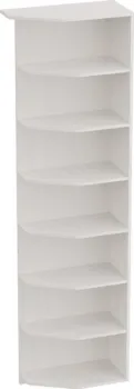 Мебельград Элана 64x30x218.5 (бодега белая)