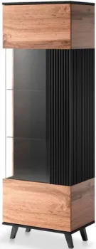 Halmar Random W-1 (дуб вотан/черный)
