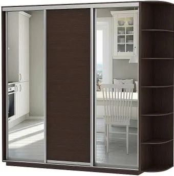 Vivat Mebel D3-07 240x60 (черное дерево)