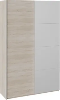 Трия Траст СШК 2.140.70-11.13 2-х дверный (бетон/бетон/зеркало)