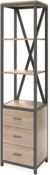 Millwood Neo Loft RC-1 (дуб табачный craft/черный)