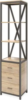 Millwood Neo Loft RC-1 (дуб золотой craft/черный)