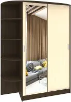 Кортекс-мебель Лагуна ШК09-01 левая консоль (венге/венге светлый)