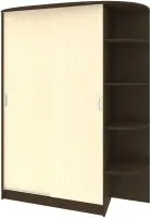 Кортекс-мебель Лагуна ШК09-00 правая консоль (венге/венге светлый)