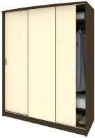 Кортекс-мебель Лагуна ШК07-00 (венге/венге светлый)