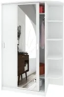 Кортекс-мебель Лагуна ШК06-01 правая консоль (белый)
