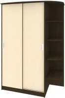 Кортекс-мебель Лагуна ШК06-00 правая консоль (венге/венге светлый)