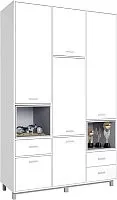 Polini Kids Mirum 2335 трехсекционный (белый/серый)