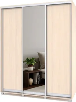 Modern Роланд 1800 (600) (дуб млечный/зеркало)