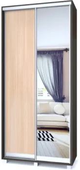 Modern Роланд 1000 (600) (дуб млечный/зеркало/венге)