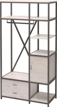 Millwood Neo Loft ML-3/L (дуб белый craft/металл черный)