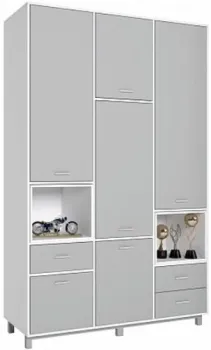 Polini Kids Mirum 2335 (белый-серый/белый)