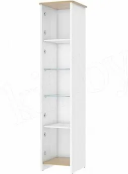 Stolline Тифани СТЛ.305.11 со стеклом (дуб небраска/белый)