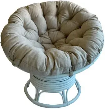 Calamus Rotan Papasan 23/01B (белый/бежевый)