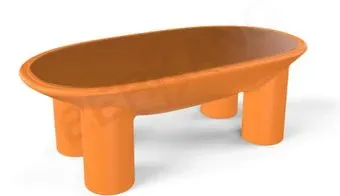 Berkano Slon со стеклом 240_016_18 (оранжевый)