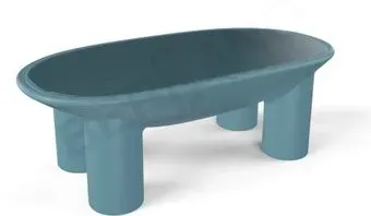 Berkano Slon со стеклом 240_016_20 (бирюзовый)