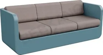 Berkano Grace с подушками 250_005_20 (бирюзовый/кофейный)