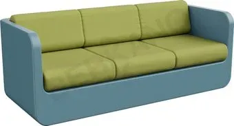 Berkano Grace с подушками 250_005_20 (бирюзовый/зеленый)