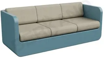 Berkano Grace с подушками 250_005_20 (бирюзовый/бежевый)