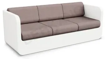 Berkano Grace с подушками 250_005_03 (белый/кофейный)