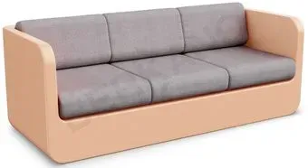 Berkano Grace с подушками 250_005_27 (терракотовый/серый)