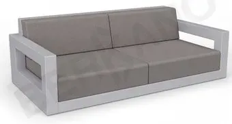 Berkano Quarter lounge с подушками 250_009_21 (серый/графитовый)