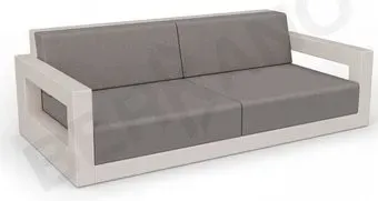 Berkano Quarter lounge с подушками 250_009_13 (кофейный/графитовый)
