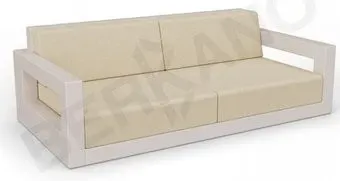 Berkano Quarter lounge с подушками 250_009_13 (кофейный/бежевый)