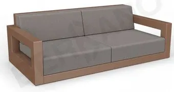Berkano Quarter lounge с подушками 250_009_36 (коричневый/графитовый)
