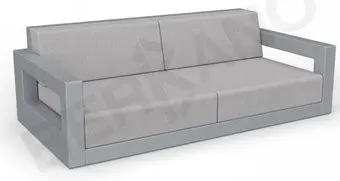 Berkano Quarter lounge с подушками 250_009_14 (графитовый/серый)