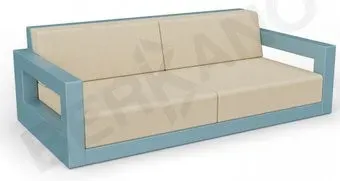Berkano Quarter lounge с подушками 250_009_20 (бирюзовый/бежевый)