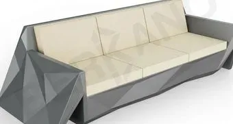 Berkano Quaro с подушками 250_008_00 (черный/бежевый)